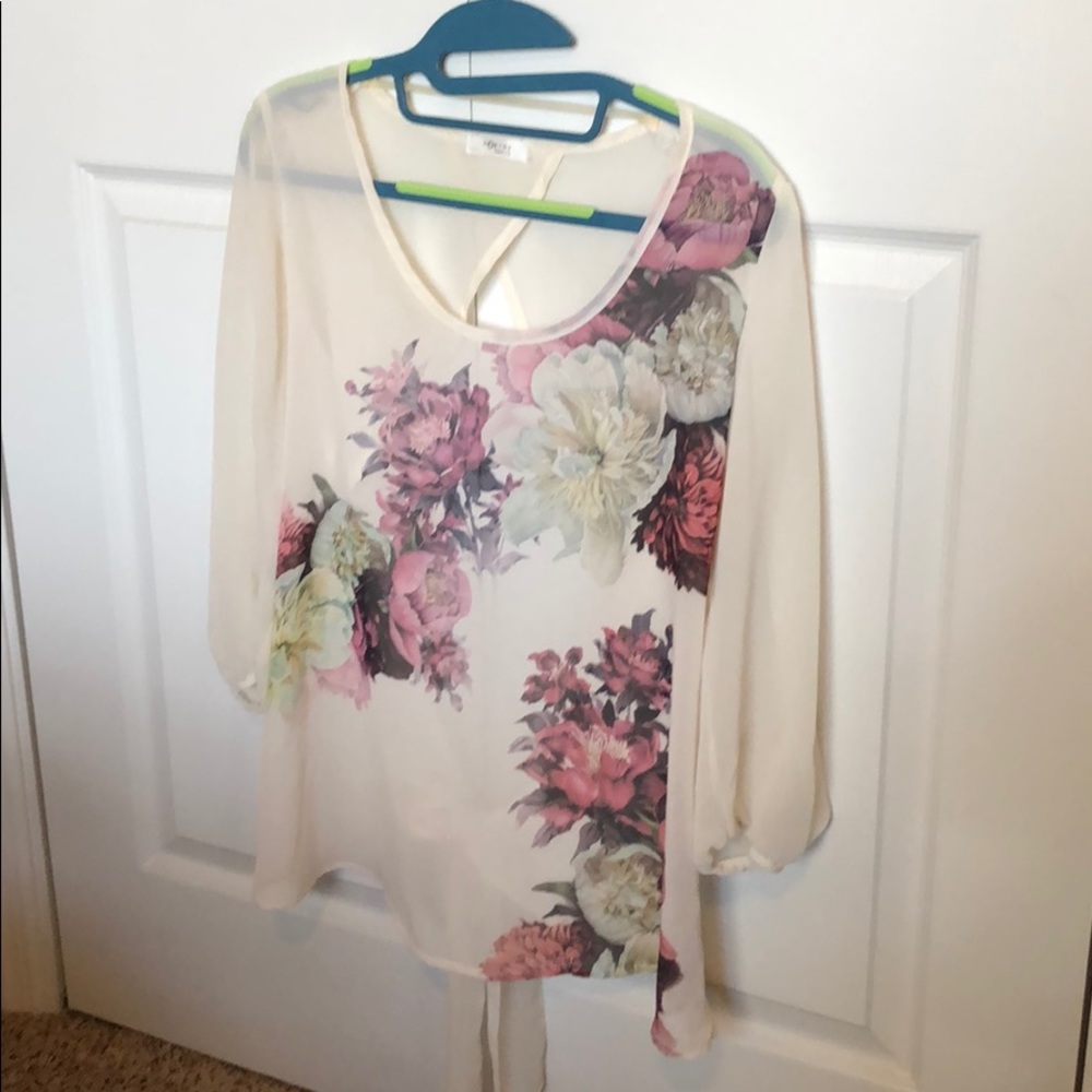 Poetry Clothing sheer blouse